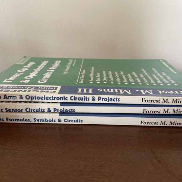 Lot Of 3 Engineers Mini Notebook Volume I, III, IV Forrest M Mims III - Picture 10 of 10